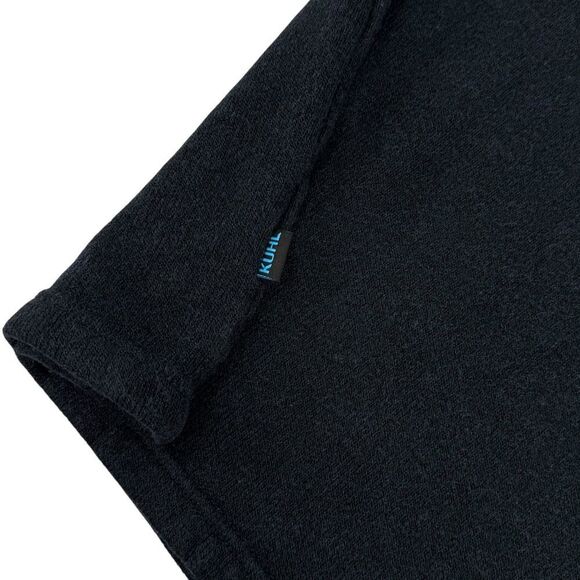 Kuhl Men's EUROPA Quarter Zip Alfpaca Fleece Navy Blue Medium - Picture 9 of 16